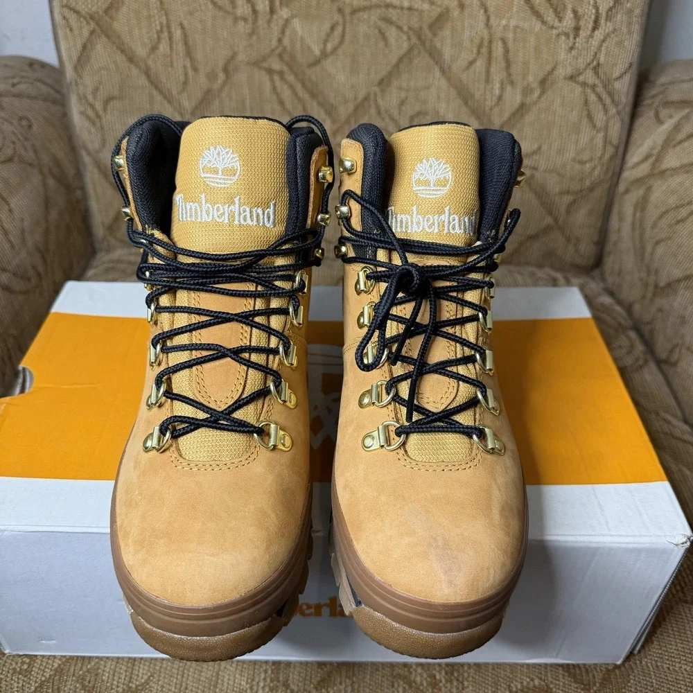 Women's Timberland Leather Euro Hiker Boot, Wheat‎ Size 7 TB0 A659B